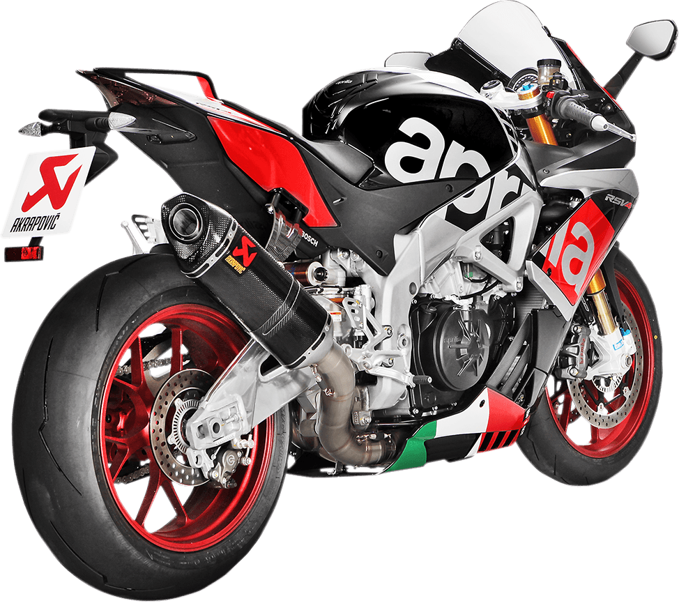 Akrapovic EVO Full Titanium Exhaust System with Carbon Fiber Muffler for Aprilia RSV4 (2015+) 2