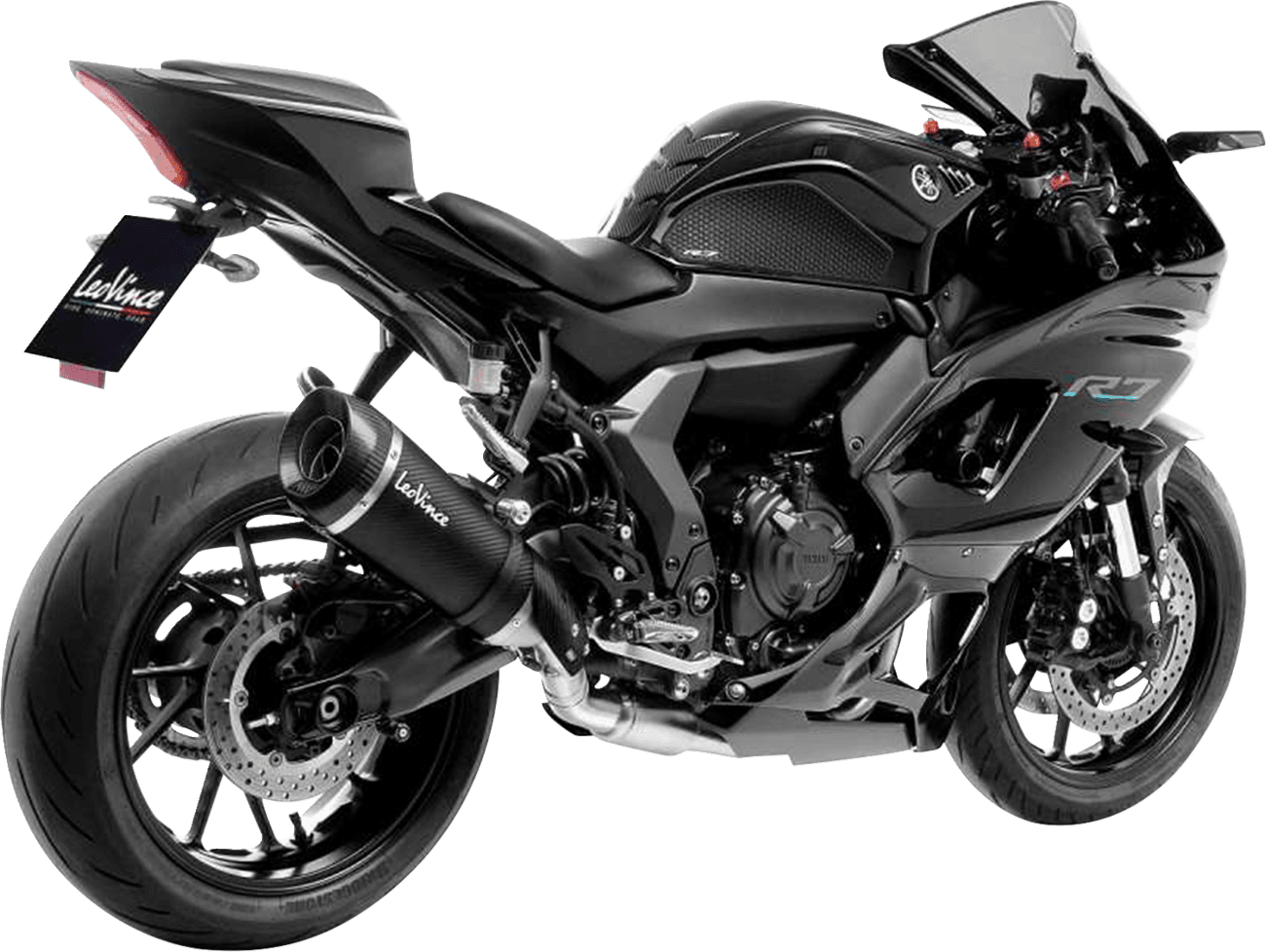 LeoVince Factory Carbon Fiber Full Exhaust System – Yamaha R7 | Lightweight Racing Upgrade with Aggressive Tone 2