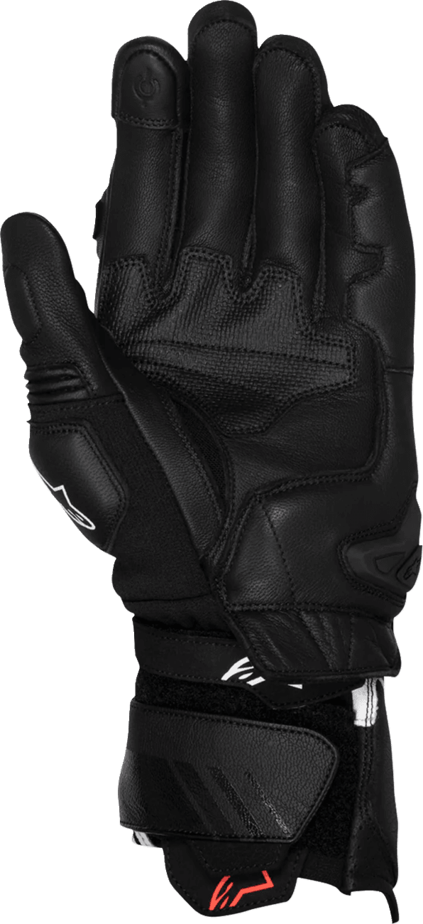 Alpinestars GP Plus R v3 Leather Gloves – Black / White 2