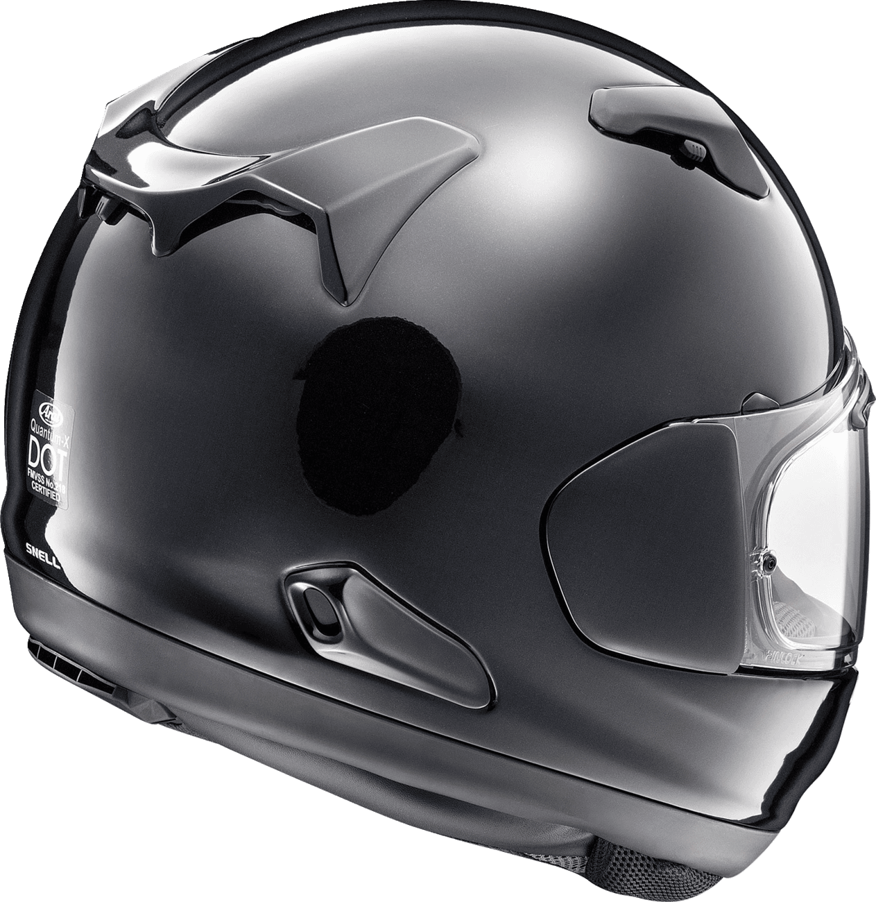 ARAI QUANTUM-X DIAMOND BLACK HELMET 2