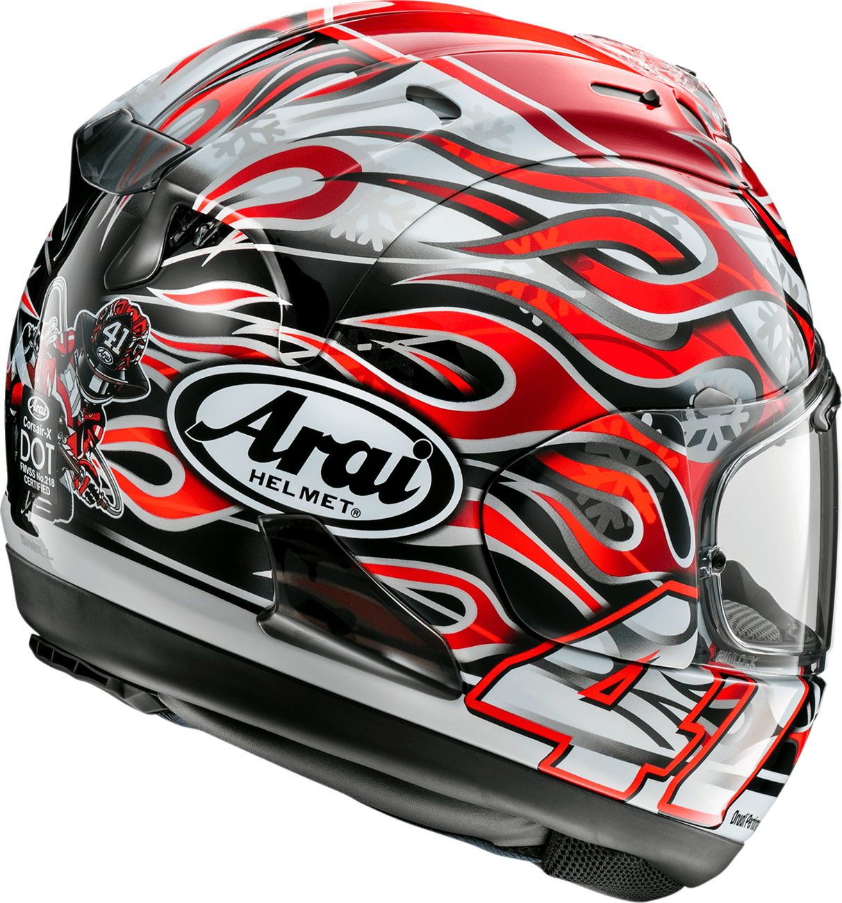 ARAI T CORSAIR-X Noriyuki HAGA GP HELMET 2