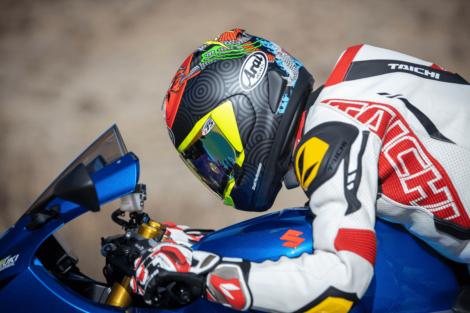 ARAI CORSAIR-X TATSUKI HELMET 3