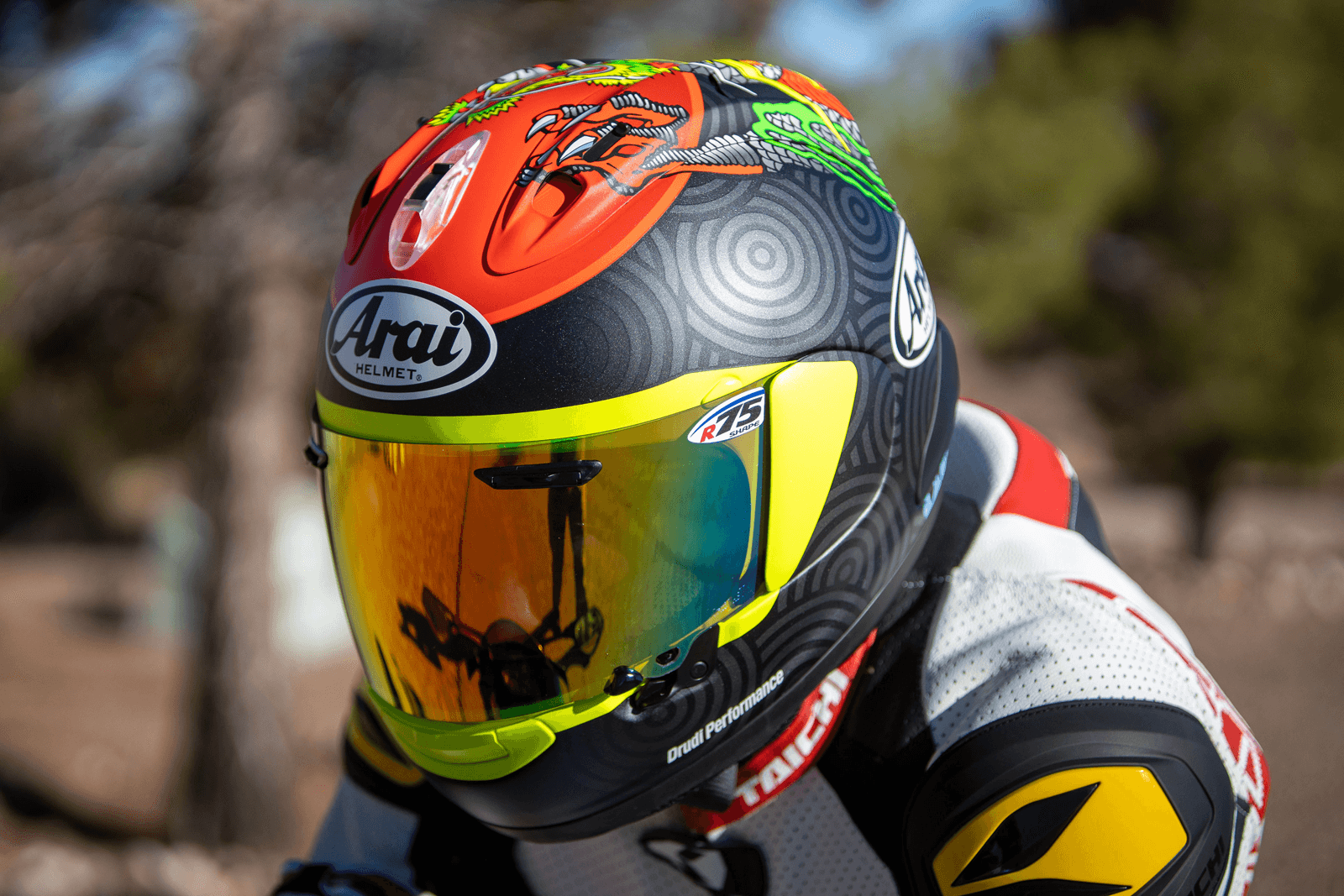 ARAI CORSAIR-X TATSUKI HELMET 4