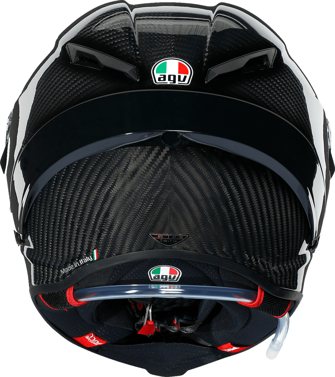 AGV PISTA RR GLOSSY CARBON HELMET 4
