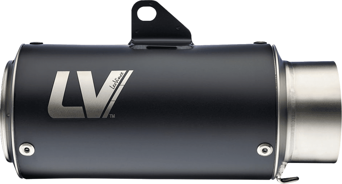 LeoVince Corsa Black Muffler for Aprilia RSV4 4