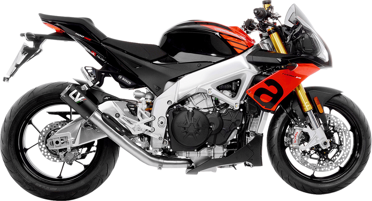 LeoVince Corsa Carbon Fiber Muffler for Aprilia RSV4 2