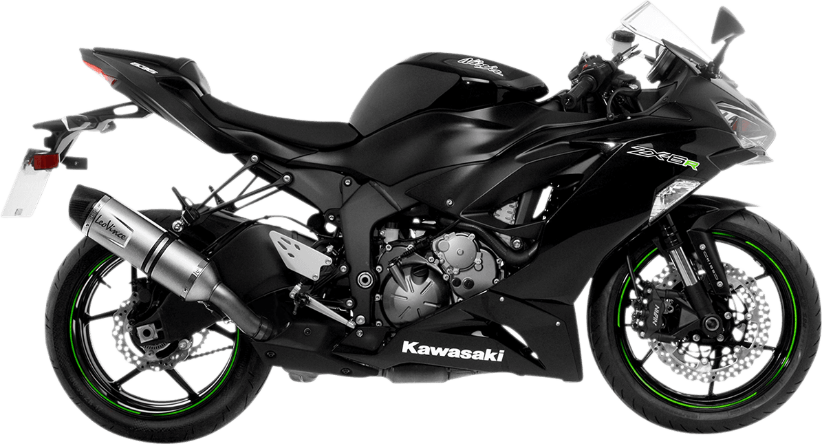 LeoVince MUFFLER LV ONE Stainless Steel ZX6R 2