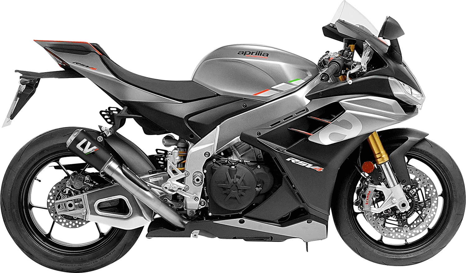 LeoVince LV-10 Carbon Fiber Muffler for Aprilia RSV4 2