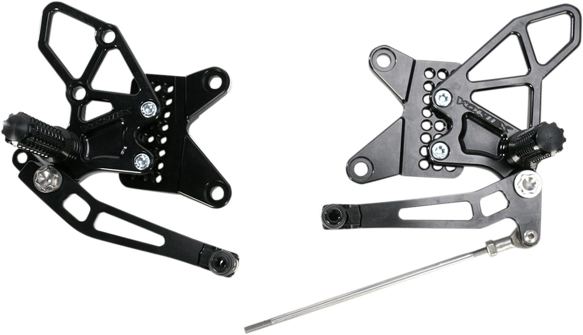Vortex Rearsets Version 2 for Kawasaki ZX-6R 2013-2018 2