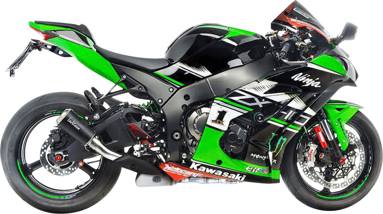 LeoVince LV-10 Black Edition Slip-On Exhaust (Kawasaki ZX-10R) 3