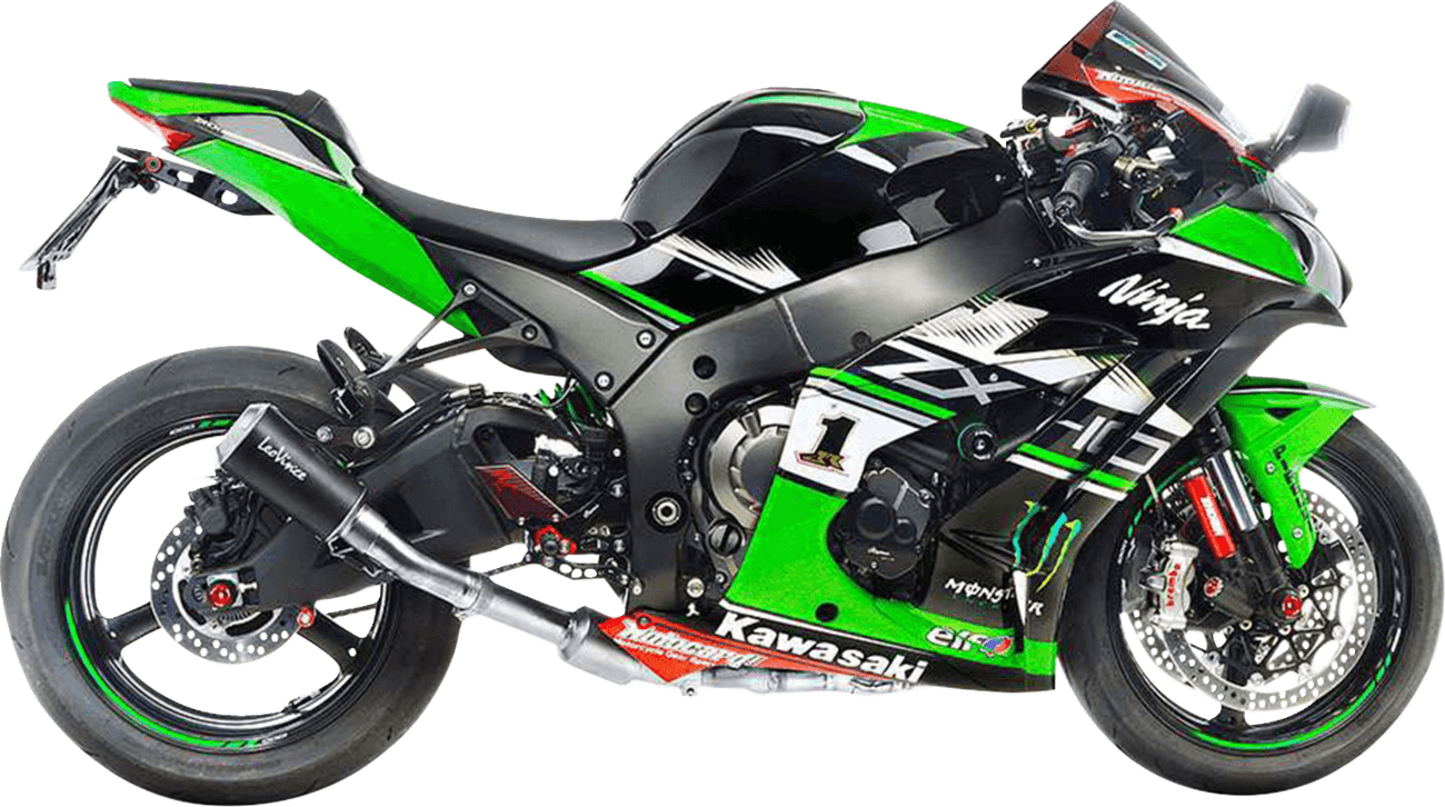 LeoVince LV-10 Black Edition Slip-On Exhaust (Kawasaki ZX-10R) 4