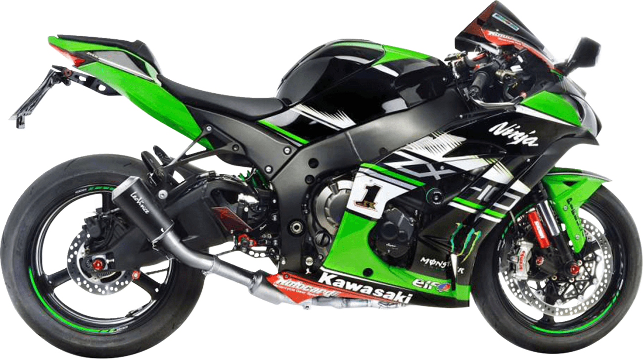 LeoVince LV-10 Black Edition Slip-On Exhaust (Kawasaki ZX-10R) 5
