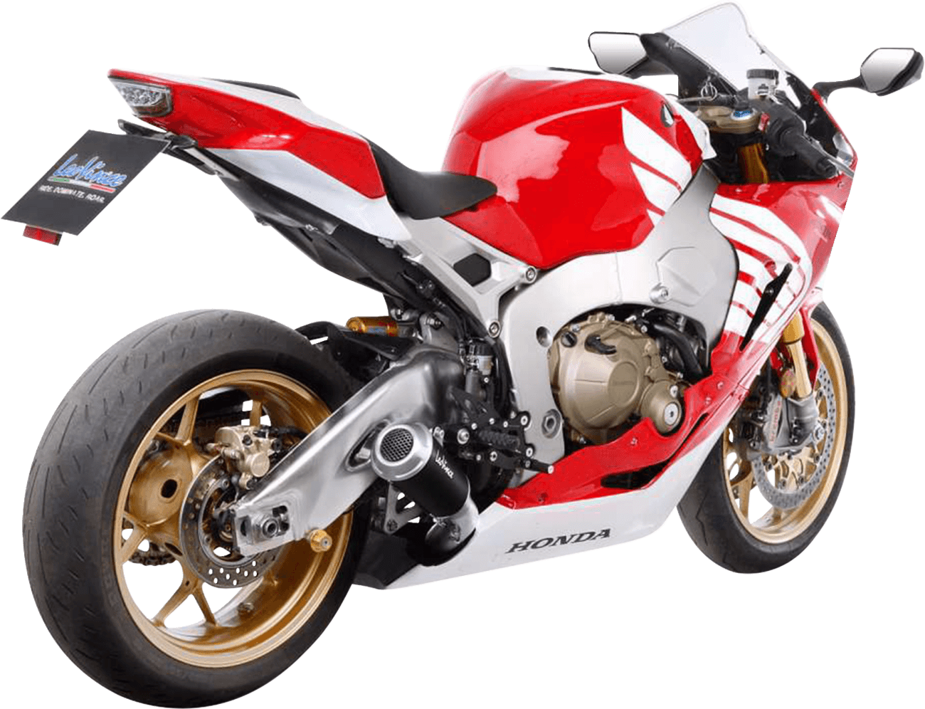 LeoVince LV-10 Black Edition Slip-On Exhaust (Honda CBR1000RR, Stainless Steel 3