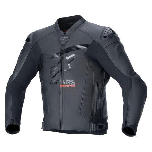 ALPINESTARS GP Plus R v4 Airflow Leather Jacket- Black/Black 1