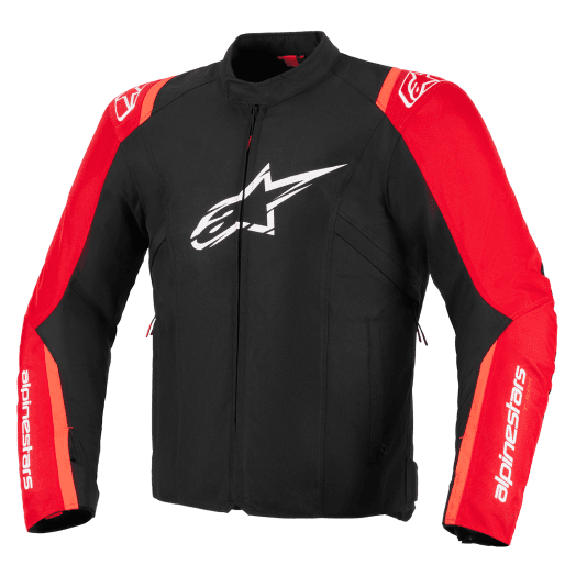 ALPINESTARS T-SPS V2 Waterproof Jacket- Black/Red/Red Fluo 1