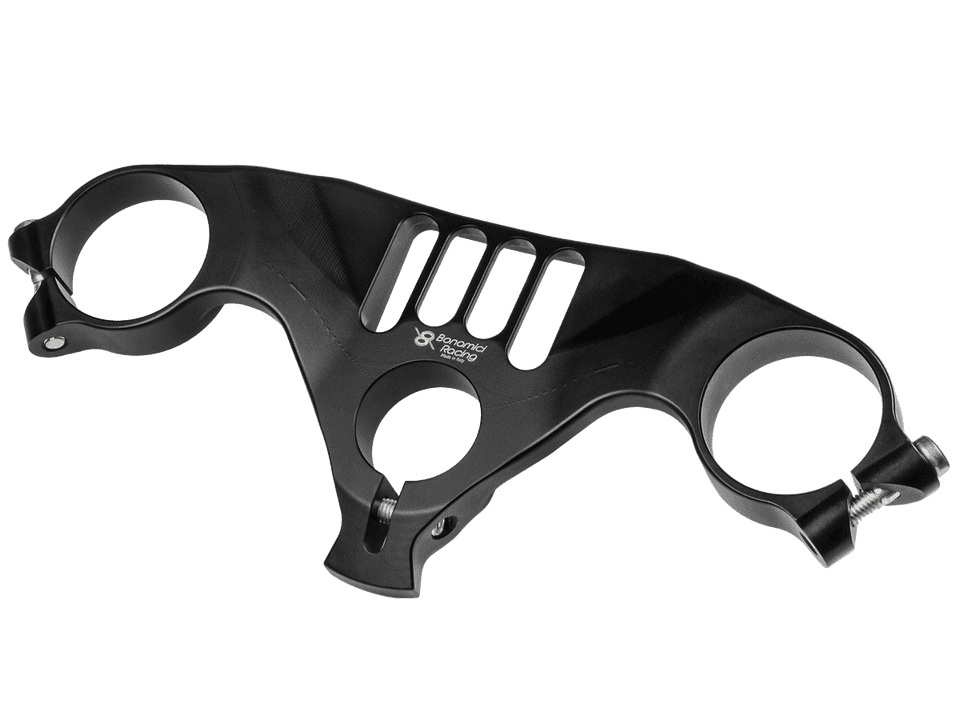 Bonamici Triple Tree Clamp Ducati Panigale V2 (SingleArm Rear) (Black) 1