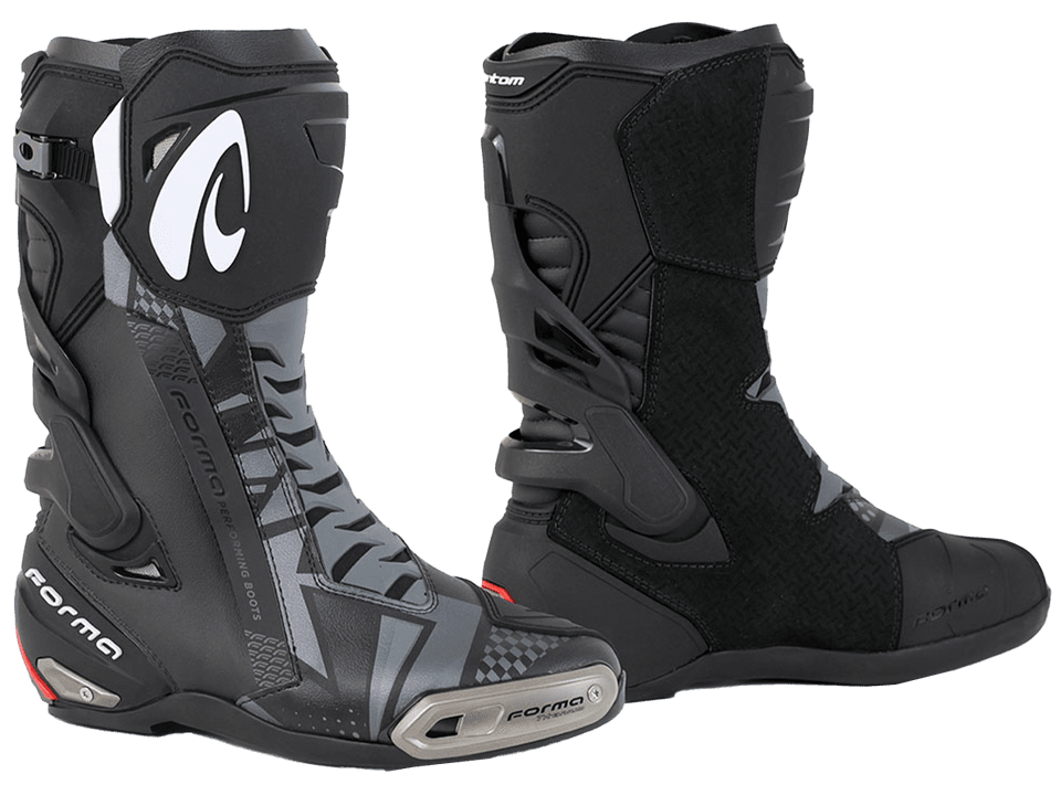 Forma Phantom Motorcycle Roadracing Boots Black (non-perforated) 1