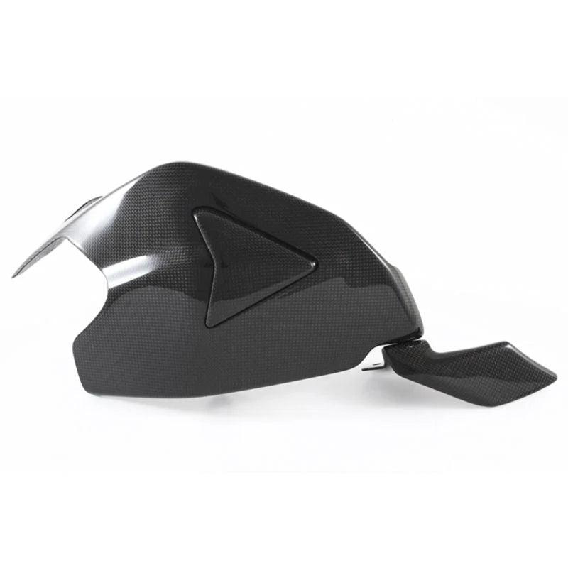 Fullsix Carbon Fiber Swingarm Guard Cover With Shark Fin For Ducati Panigale V2 1