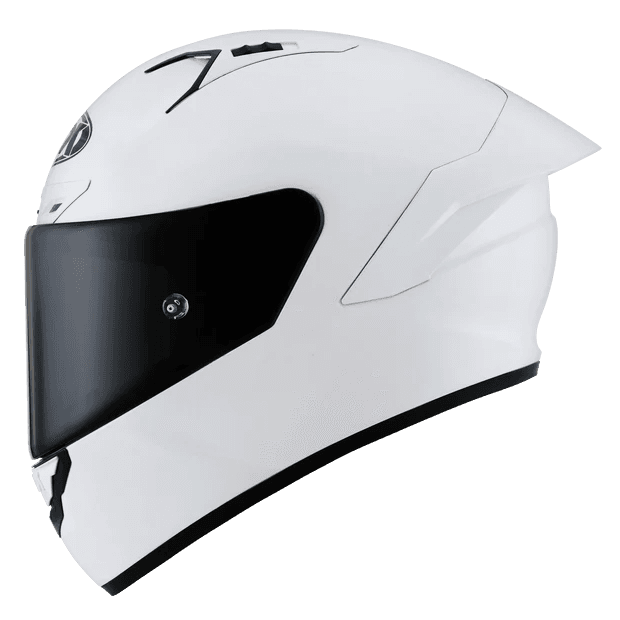 KYT NZ-Race Helmet - Plain White 1