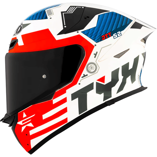 KYT TT REVO HELMET- Fuselage Red 1