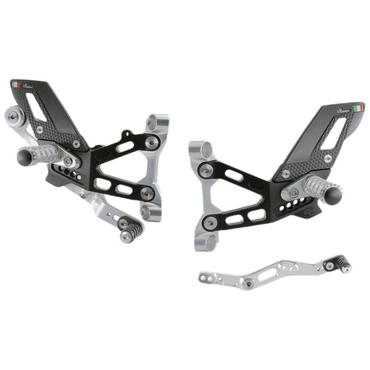 Lightech - Fixed Footpegs - BMW - S1000RR (2020-2025) M1000RR (2022-2025) - Standard & Reverse Shift - FTRBM007 1