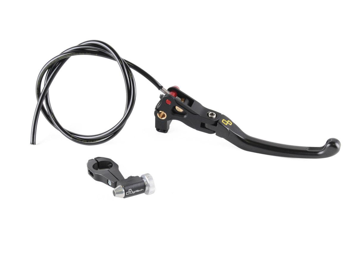 Lightech - Folding Brake Lever With Remote Adjuster - Kawasaki ZX10R (2017) - LEVS127J 1