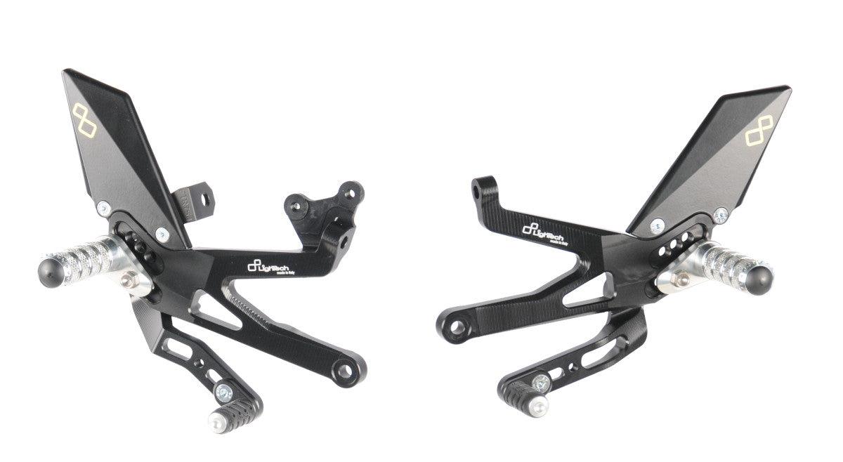 Lightech - Folding Footpegs - Ducati V4 - Standard & Reverse Shift - FTRDU012W 1