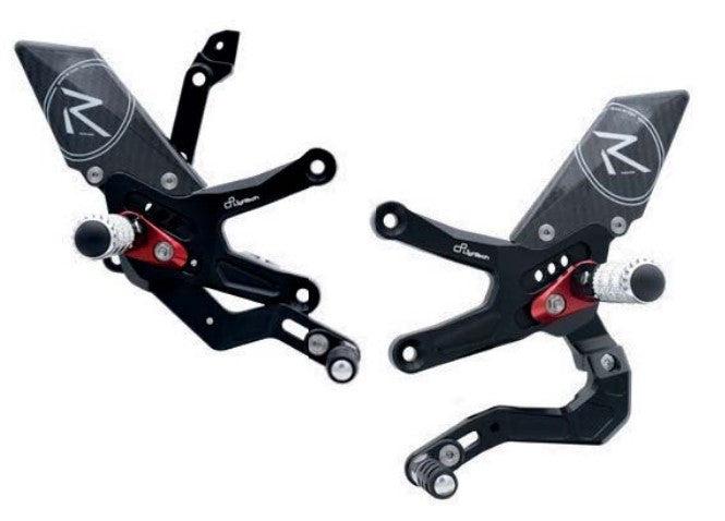 Lightech - R Version Rearsets - Kawasaki - ZX10R (2021-2024) - Standard Shift - FTRKA011R 1