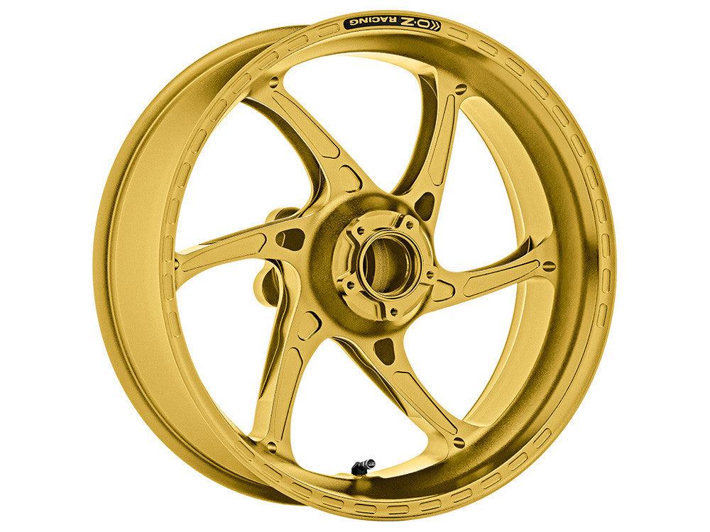 OZ Racing - GASS Aluminum 6 Spoke SET - Matt Gold color - Kawasaki ZX10R (2016-2024) 1
