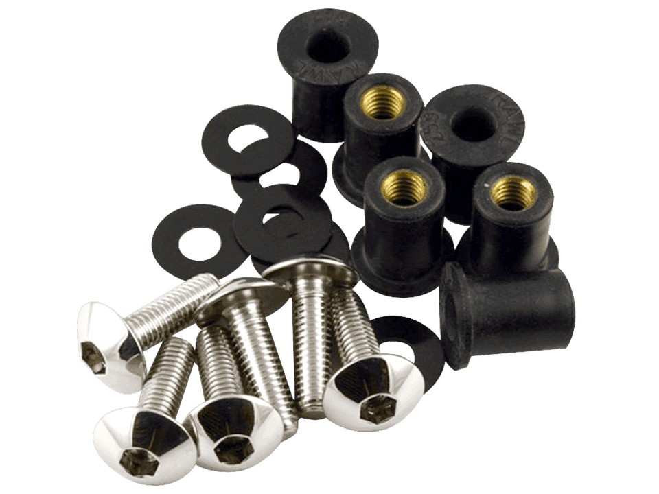 Pro-Bolt Aluminum Screen Bolts (8/ea) (Silver) 1