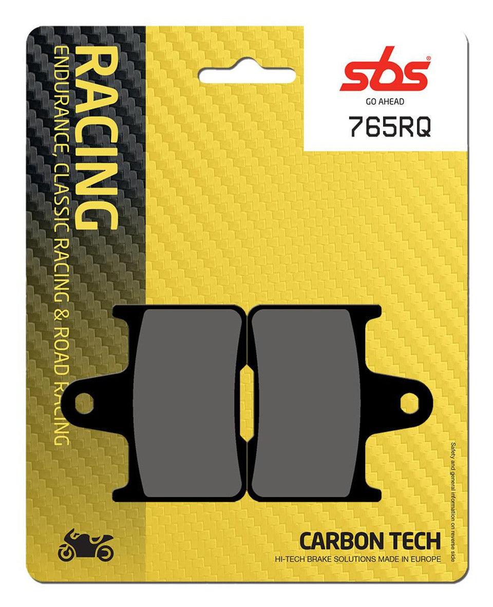 SBS Carbon Tech "Racing" Brake Pads 765 RQ - Rear (2/pc) 1