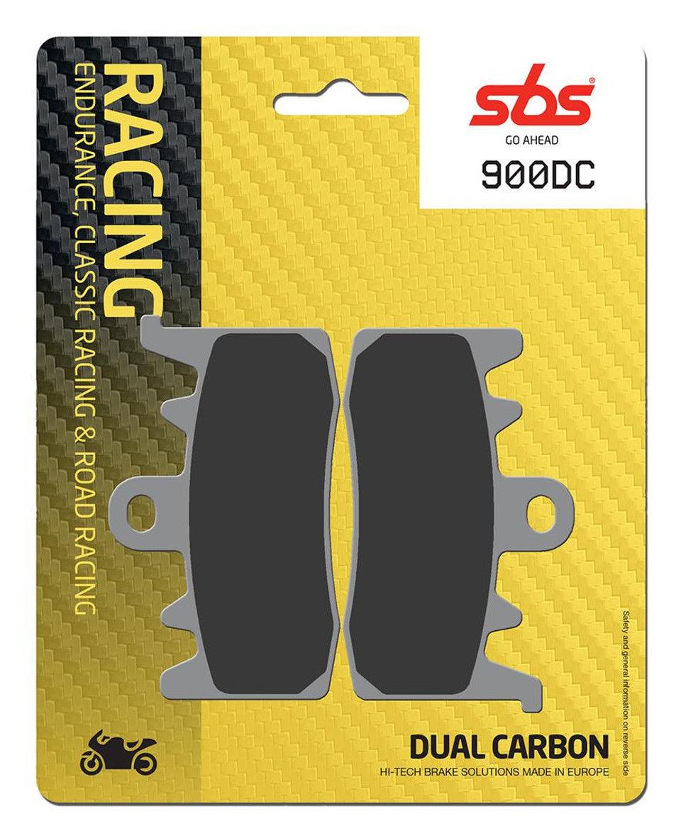 SBS Dual Carbon "Racing" Brake Pads 900 DC - Front (2/pc) 1