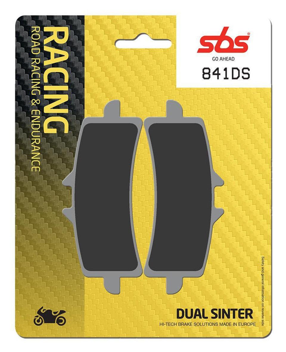 SBS Dual Sinter "Brembo Stylema" Brake Pads 841 DS2 - Front (2/pc) 1