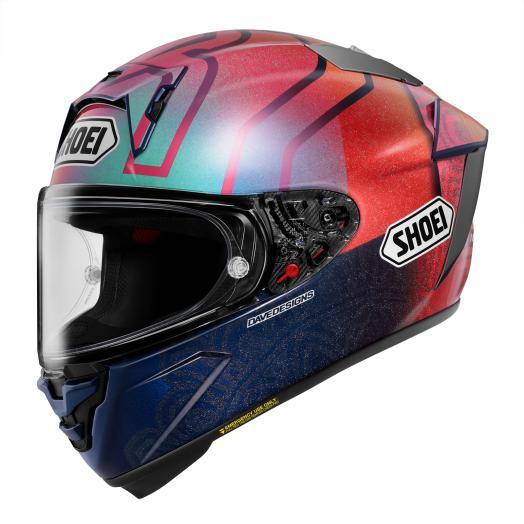Shoei X-Fifteen Marquez Holi Helmet 1