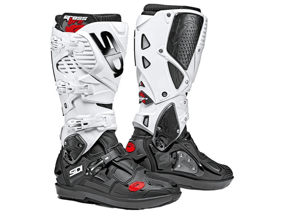 Sidi Crossfire 3 SRS Boots Black/White 1
