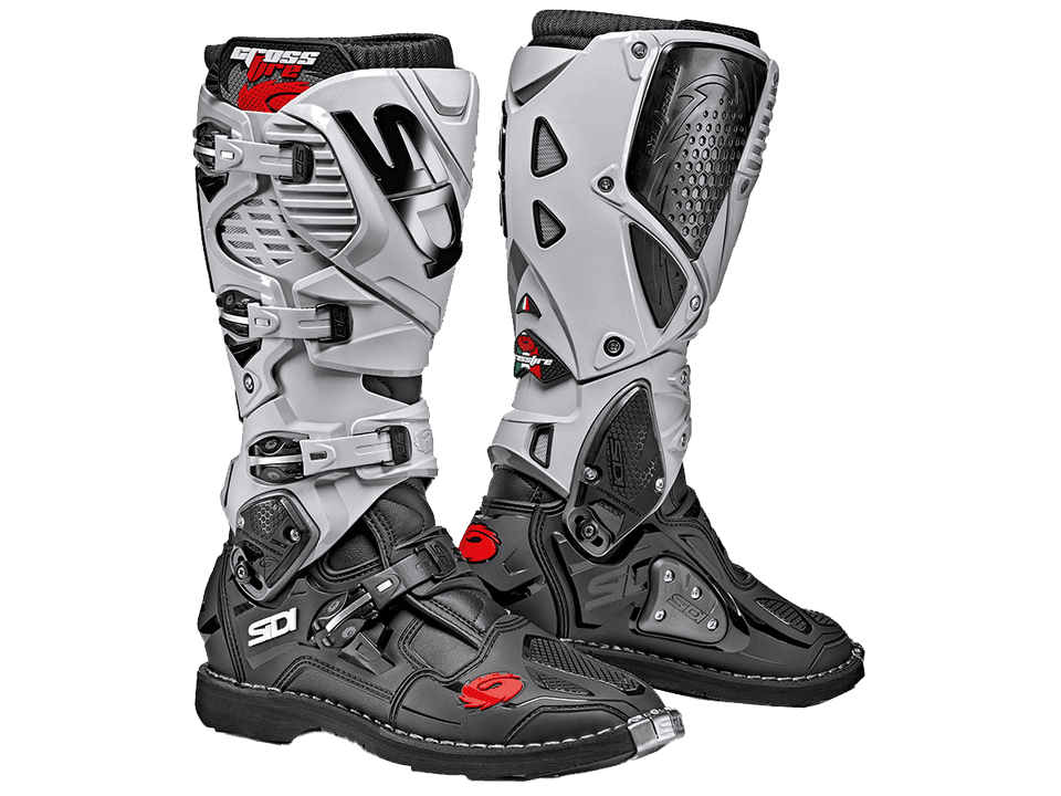 Sidi Crossfire 3 TA Boots Black/Ash 1