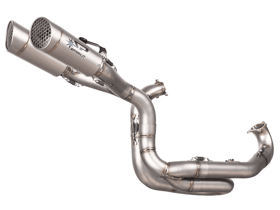 Spark Ducati Panigale V2 / 959 "Double Grid-O" Titanium Full Exhaust System (SingleArm Rear) (WSBK Evolution) 1