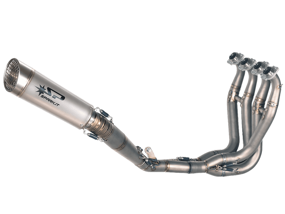 Spark Kawasaki Ninja ZX-6R "Grid-O" Titanium Full Exhaust System (WSBK Evolution) (2009+) 1