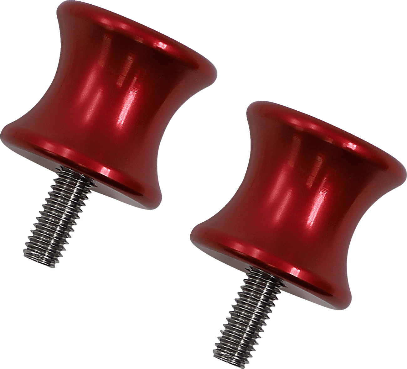 SWINGARM SPOOL RED 6MM 1