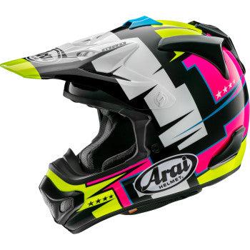 Arai VX-Pro4 Helmet - Battle - Yellow 1